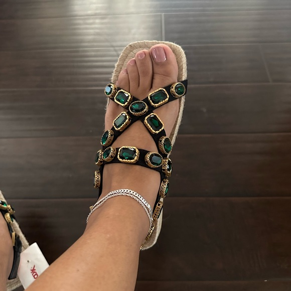 Gucci Grosgrain Espadrilles sandals NWT - Picture 9 of 9